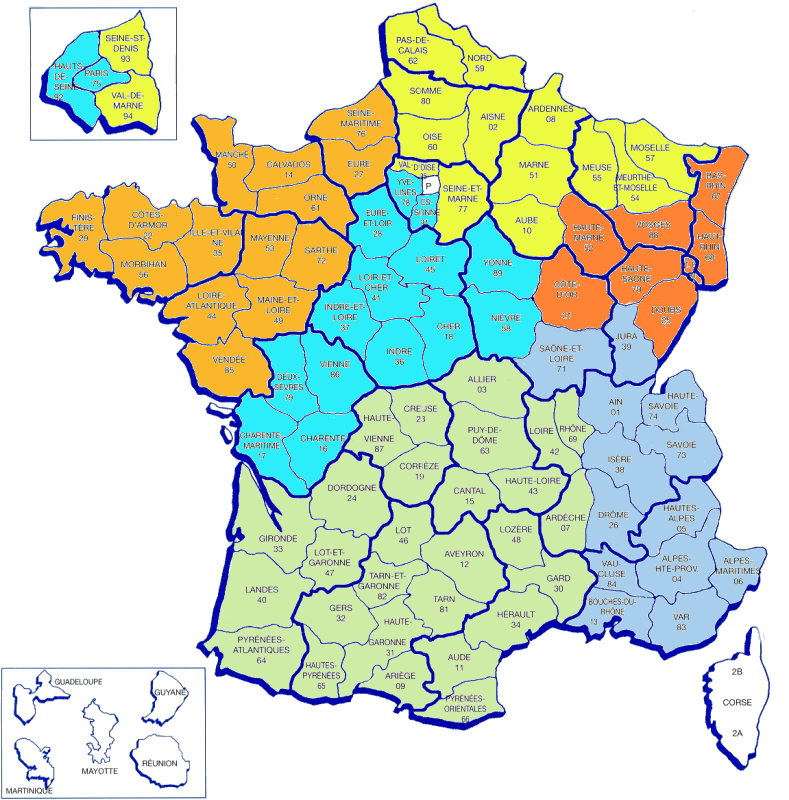 Departements Francais